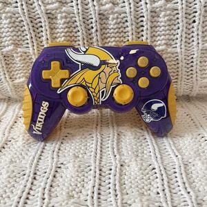 Minnesota Vikings PS2 Analog Wireless NFL Control Pad Mad Katz NO DONGLE‎